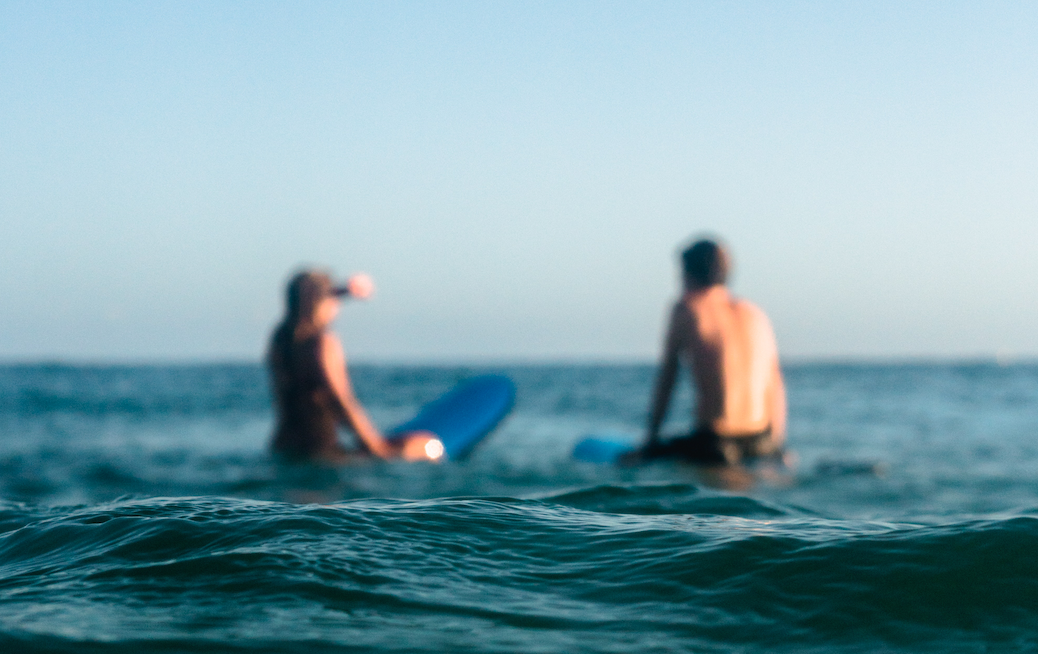 Surfen met je date
